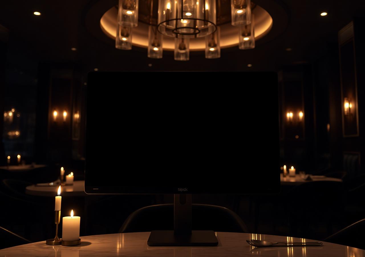 Cinematic luxury restaurant brand