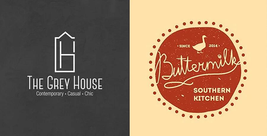 The Grey House · Buttermilk — Brand Identity